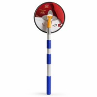 Outil de ponçage mural à manche extensible avec éclairage LED et support de papier de verre rechargeable par USB pour le lissage des cloisons sèches (vente en gros)