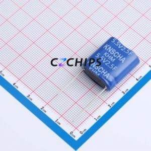 Supercondensateur 143HC0105, composant traversant (THT), P=15,5 mm, condensateur 2,5F -10%~+80% 5,5V 20uA@72h - Product Image 1