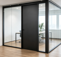 Portes coulissantes modernes en MDF Qifan pour projets hôteliers en Portugal – Étanches, pour extérieur et intérieur