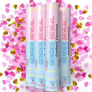 Fabrik-Großhandel Papier-Gender-Reveal-<span class=keywords><strong>Party</strong></span>-Popper mit Konfetti-Feuerwerk - Umweltfreundliches <span class=keywords><strong>Twist</strong></span>-Design - Product Image 2