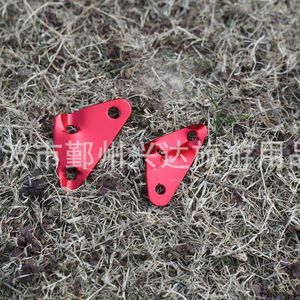 Boucles de cordes triangulaires en alliage d'aluminium de Ningbo, rouge, jaune, bleu, noir, cordes de maintien réglables, quincaillerie pour tentes et bâches - Product Image 5