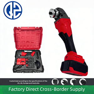 Meuleuse d'angle sans fil multifonction compacte à batterie lithium rouge, moteur brushless haute puissance, pour dé<span class=keywords><strong>coupe</strong></span> et polissage transfrontalier - Product Image 4