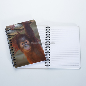 Hot Sales Custom Design <b>A4</b> A5 3d Lenticular Spiral Exercise Journal Notebook Jotter with 3d Cover for Students - Product Image 2