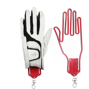 ที่แขวนถุงมือกอล์ฟ สีแดง แบบตะขอตั้งพื้น พกพาสะดวก สำหรับถุงมือกอล์ฟ - Product Image 1
