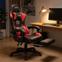 Chaise de bureau ergonomique moderne AOR pour cybercafé et e-sport, avec dossier confortable, vente en gros usine