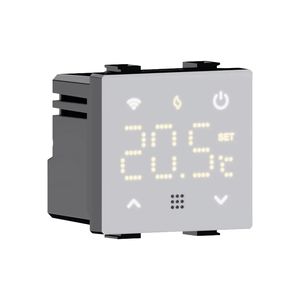 Termostato inteligente Tuya 230V con WiFi, pantalla táctil, control por aplicación y programación de horarios para sala de estar - Product Image 1