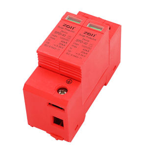 עיצוב חדש CE <span class=keywords><strong>DC</strong></span> מגן גל 20kA-40kA 2P 500Vdc <span class=keywords><strong>DC</strong></span> PV <span class=keywords><strong>SPD</strong></span> סוג 2 IP20 התקן הגנה מפני גל מגן ברק שמש - Product Image 5