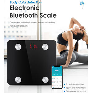 Cella di Carico ad alta Precisione di Misura di Riconoscimento <span class=keywords><strong>Massa</strong></span> Muscolare Scala Bagno Elettronico Digitale Body Fat Scala - Product Image 5