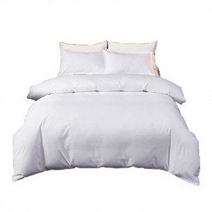 Juego de Ropa de Cama de Lujo para Hotel, Sábanas de Algodón Suave Premium, Fundas de Almohada y Funda Nórdica para Hoteles y Resorts de 5 Estrellas - Product Image 1