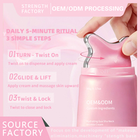 Spécialisé dans la fabrication OEM et ODM sur mesure, crème hydratante pour le cou Gua Sha 90g, hydratante, massante, raffermissante, liftante