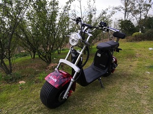 Hot Selling China 60V 1500w Lithium Battery Big <b>Power</b> Wide Tire Scooter Electric Motorcycle - Product Image 4