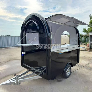 Outdoor Food Carts Food Trailer for Sale New Food Trailer Mobile Food Cart Food Trailer Outdoor Service Cart - Product Image 2