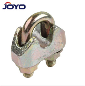 Aparejo de alta calidad Din1142 clip de cuerda de alambre galvanizado amarillo, ISO9001 - Product Image 1
