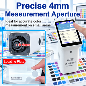 เครื่องวัดสีสำหรับงานพิมพ์ Linshang LS372 พร้อมรูรับแสง 4 มม. แหล่งกำเนิดแสง D50 และการ์ดสีอิเล็กทรอนิกส์ในตัว - Product Image 5