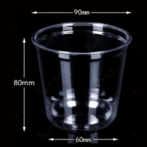 Gobelets jetables en plastique PET, ronds, à paroi simple, avec revêtement UV, pour boissons froides, bubble tea, smoothies, milkshakes, cafés - Product Image 6