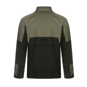 Salopette de travail robuste <span class=keywords><strong>en</strong></span> coton Ripstop pour mécaniciens, charpentiers et ouvriers du bâtiment, pantalon de sécurité ignifuge et réfléchissant niveau B - Product Image 4