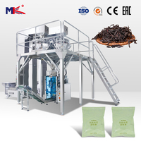 Machine d'emballage automatique multifonction pour sachets de thé, sachet intérieur + extérieur avec ficelle et étiquette, prix usine
