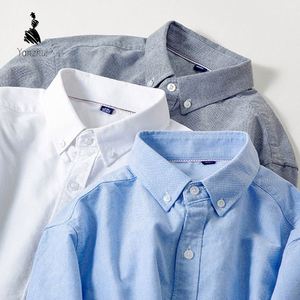 Camisa de Hombre Nueva, Sin Planchado, Tallas S-4XL, Moderna y Casual, Versátil, de Algodón <span class=keywords><strong>Oxford</strong></span>, de Manga Larga - Product Image 2