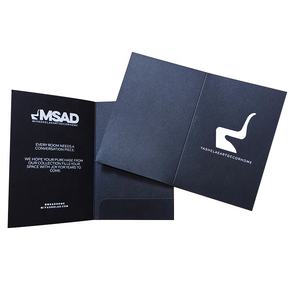 EN-26 2021 Custom Embossed Hot Stamping UV Logo Thanks Giving Cardboard <strong>Envelope</strong> Sleeve - Product Image 5