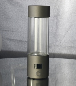 Bouteille d'<span class=keywords><strong>eau</strong></span> H02-3 hydrogène alcalin bouteille d'<span class=keywords><strong>eau</strong></span> générateur riche en hydrogène Argent - Product Image 6