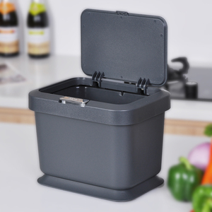 Trực tiếp nhà sản xuất nhựa compost <span class=keywords><strong>bin</strong></span> nhà bếp hình chữ nhật thực phẩm Thùng rác có thể với bộ lọc - Product Image 1