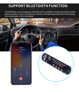 Placa decodificadora de MP3 inalámbrica 5,3 de 12V con pantalla a color USB TF FM Radio REPRODUCTOR DE MP3 MÓDULO DE Kit de coche - Product Image 6