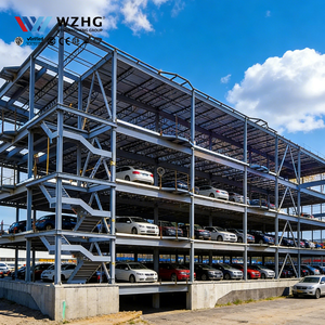 Grand hangar de stationnement en acier pour véhicules surdimensionnés, idéal pour camions et fourgonnettes, garantie de place libre, usage commercial - Product Image 1