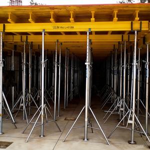 調整可能なヘビーデューティースチール製足場支柱、デッキ用亜鉛メッキ、建築用、4インチステンレス鋼シャフトと支柱 - Product Image 5