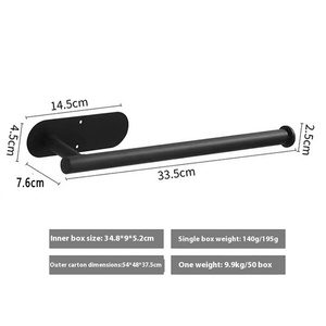 Porta involucro in plastica per punzonatura autoadesiva per punzonatura transfrontaliera in acciaio inossidabile porta asciugamani <span class=keywords><strong>da</strong></span> <span class=keywords><strong>cucina</strong></span> porta fazzoletti - Product Image 6