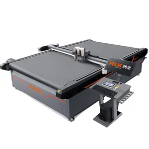 CNC ruk flatbed cutting machine digital boxes machinery die cutting machine for corrugated box