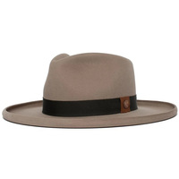 Chapeau Fedora en feutre 100% laine à bord crayon tendance