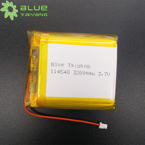 快速发货 114548 1s 锂电池 <span class=keywords><strong>3</strong></span>.7V 3200mAh 锂聚合物电池 11.84Wh 可充电聚合物锂电池，适用于智能锁电池 - Product Image 1