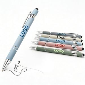Promo Business Printed Personalized <b>White</b> Wholesale Ballpoint <b>Pen</b> With Logo Custom Promotional Gifts - Product Image 1