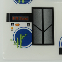 Pegatinas Adhesivas de PVC/PE Impresas Personalizadas, Calcomanías de Rayas para Autobús Panda de Hong Kong, para Autobús Turístico Urbano a Escala 1/76