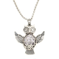 Collier diffuseur d'huiles essentielles personnalisé aromathérapie Pendentif éléphant