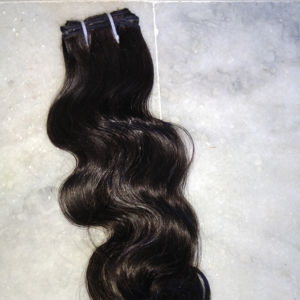 Vrigin-Extensión de cabello indio natural de color, sin caída, sin enredos, tejido de pelo de templo, precio barato - Product Image 1