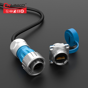 Cnlinko DH24 Kim Loại Không Thấ<span class=keywords><strong>m</strong></span> Nước Cáp <span class=keywords><strong>M</strong></span>ở Rộng Kết Nối 1080P Nam Để Nữ Kết Nối Cho <span class=keywords><strong>M</strong></span>áy Tính HDTV - Product Image 6