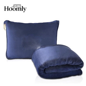 بطانية سفر فاخرة من هوملي قابلة للطي خفيفة الوزن ناعمة دافئة مضادة للتساقط للسفر بالطائرة والقطار - Product Image 4