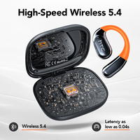 Casque sans fil HTC NE27 AI BT6.0 avec écran LCD, prise en charge de la carte TF, contrôle tactile, suppression du bruit, casque sportif, IA en temps réel