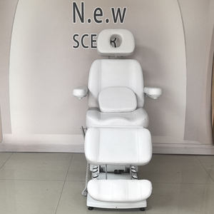 Luxury <b>LED</b> Light Base with Foot Control White 3 Motors High Load-bearing Beauty Massage <b>Bed</b> Beauty Salon Facial <b>Bed</b> - Product Image 4