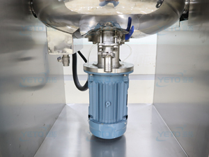 Nhà Máy Tự Động Thực Phẩm Mỹ Phẩm Cơ Thể Bơ Kem Dưỡng Da Mặt Kem Mayonnaise Chân Không Nhũ Hóa Homogenizer Trộn Máy Sus304 - Product Image 4