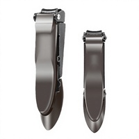 Coupe-ongles en acier inoxydable de haute qualité 5 en 1 avec boîte de rangement, outils de pédicure et de manucure