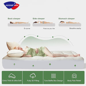 La <span class=keywords><strong>mejor</strong></span> fábrica AUSSIE Twin Single King Tamaño completo <span class=keywords><strong>Calidad</strong></span> Matelas Colchón Compresse Value Gel Memory Foam Colchón <span class=keywords><strong>Topper</strong></span> - Product Image 3