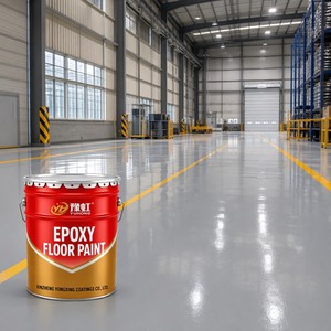 Peinture époxy pour sols de qualité YUHONG, résistante à l'usure, durable, pour garage, atelier, revêtement industriel, revêtement de sol en ciment. - Product Image 1