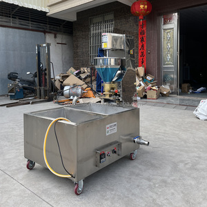 Machine commerciale d'extrudeuse de <span class=keywords><strong>moule</strong></span> de boule de boeuf Machine manuelle de fabricant de boulettes de viande de poisson moulu - Product Image 6