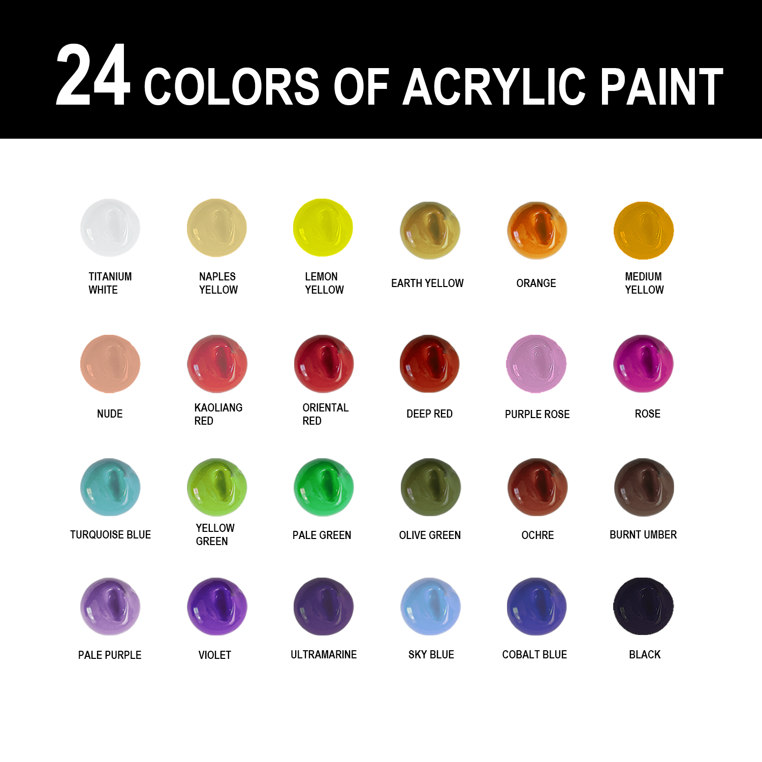 24 couleurs