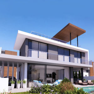 Villa préfabriquée moderne de luxe LGS System, 2 à 4 chambres, toit plat, maison en acier léger, résistante aux ouragans, garantie 5 ans - Product Image 5