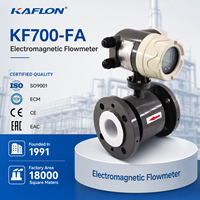 Débitmètre électromagnétique à bride KIO DN10 à DN2000 haute précision ± 0,2 %, intégré et télécommandé, types RS485 HART 4-20mA KF700-FA