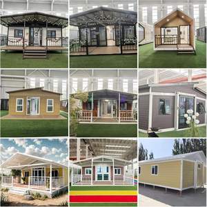 Panneau sandwich <span class=keywords><strong>EPS</strong></span> extensible de 20 pieds/40 pieds Maison pliante Maison ou hôtel moderne modulaire préfabriquée - Product Image 4