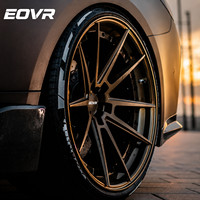 Ruedas Forjadas EVOR, Diseño Cóncavo Profundo Personalizado, Monobloque de 1/2/3 Piezas, 5x114.3 5x120 5x130, para Autos de Pasajeros Audi, BMW, Urus, C7, C8